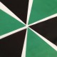 10m Green and Black Bunting